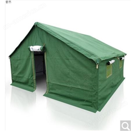 双层防风防雨帐篷-户外班用单帐篷-宿营救灾帐篷